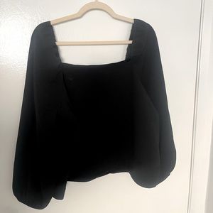 Black blouse from Madewell (Size L), worn once